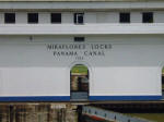 Miraflores Locks on the Panama Canal